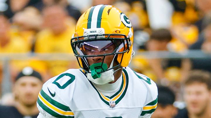 Green Bay Packers wide receiver Matthew Golden