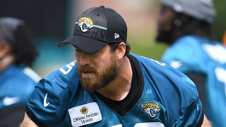 Jacksonville Jaguars guard Keaton Sutherland (78). Jacksonville Jaguars guard Keaton Sutherland (78).