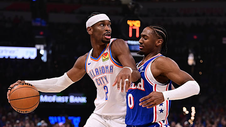 Philadelphia 76ers v Oklahoma City Thunder