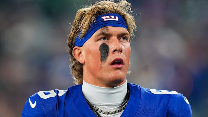 New York Giants rookie QB Jaxson Dart