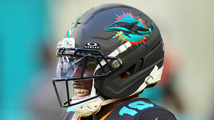 Miami Dolphins wide receiver Tyreek Hill Miami Dolphins wide receiver Tyreek Hill