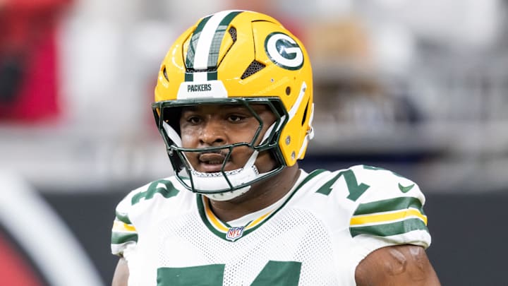 Green Bay Packers center Elgton Jenkins