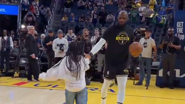 LeBron James says his daughter Zhuri won’t be playing basketball.