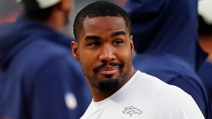 Denver Broncos wide receiver Jaylen Waddle Denver Broncos wide receiver Jaylen Waddle