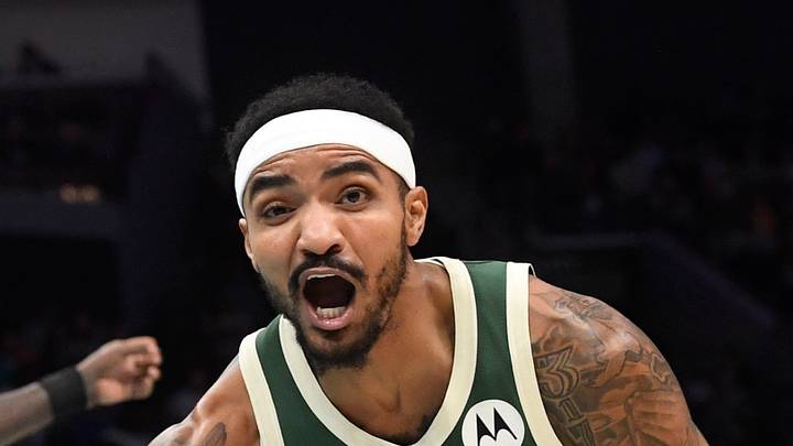 Milwaukee Bucks guard Gary Harris (11) complains about an out of bounds call during the second half against the Charlotte Hornets at the Spectrum Center on Dec 29, 2025.