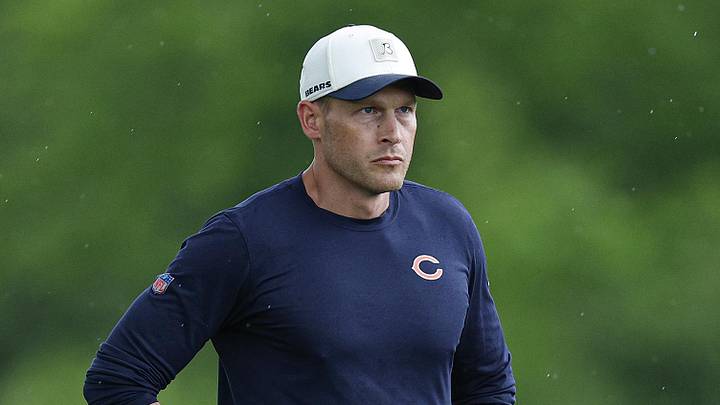 Chicago Bears head coach Ben Johnson
