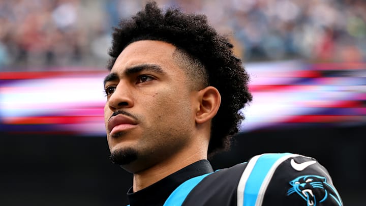 Carolina Panthers quarterback Bryce Young