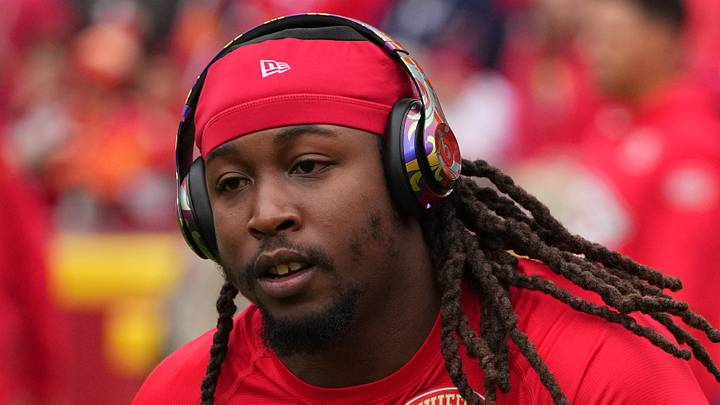 Running back Kareem Hunt