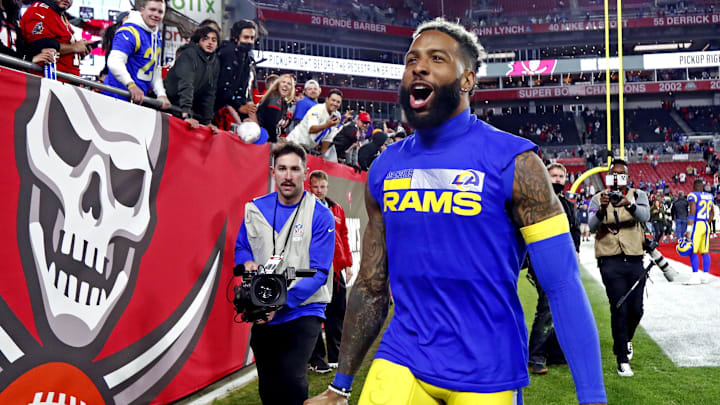 Odell Beckham Jr would enhance the Bills Super Bowl chances. 