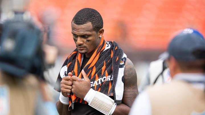 Watson after the Cleveland Browns' Week 3 loss against the New York Giants.