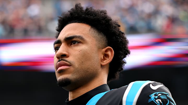Carolina Panthers quarterback Bryce Young