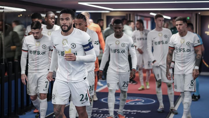 Chelsea au Parc des Princes, avant le match face au PSG