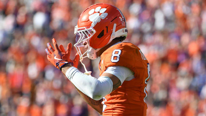 Clemson Tigers cornerback Avieon Terrell 
