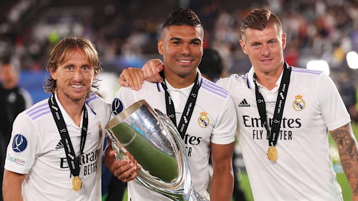 Luka Modric, Casemiro et Toni Kroos ont formé un trio légendaire.