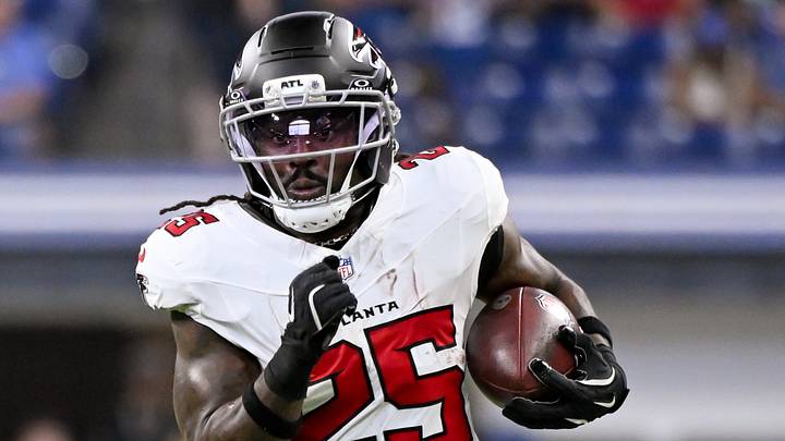Atlanta Falcons running back Tyler Goodson 