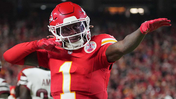 Kansas City Chiefs wide receiver Xavier Worthy