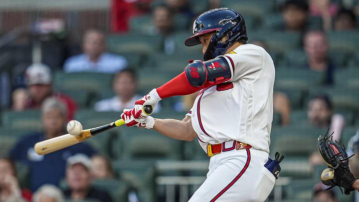 Kim had a much-needed moment in the Braves' win over the Blue Jays