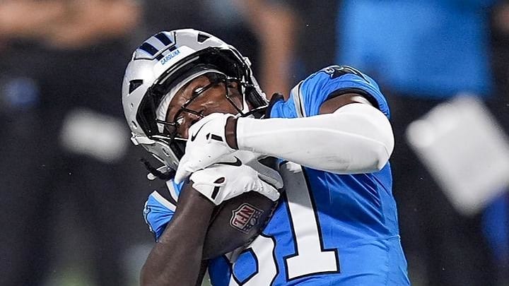 Carolina Panthers cornerback Corey Thornton