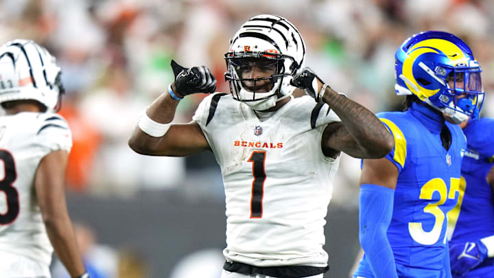 Cincinnati Bengals wide receiver Ja'Marr Chase (1)
