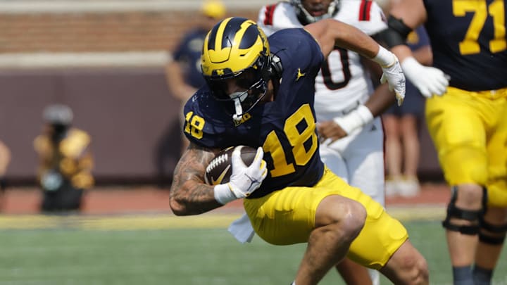 Michigan should get Colston Loveland back on the field on Saturday against Minnesota, according to the team's injury report. Michigan should get Colston Loveland back on the field on Saturday against Minnesota, according to the team's injury report.
