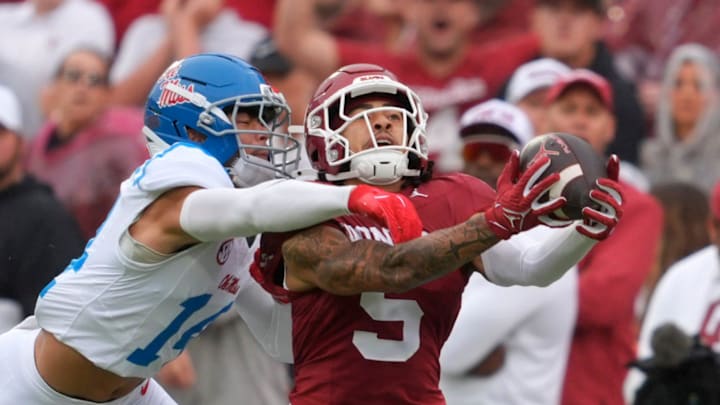 Oklahoma wide receiver Isaiah Sategna