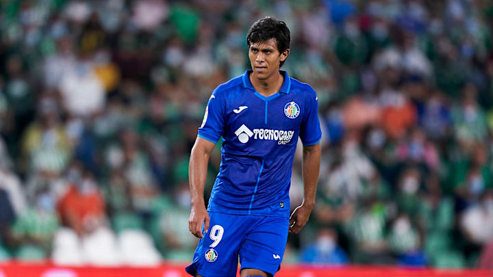 José Juan Macías apenas vio minutos en su paso por el Getafe de España