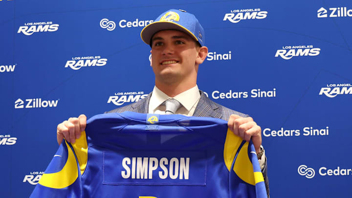 Los Angeles Rams first-round draft pick Ty Simpson