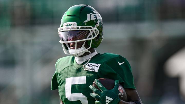 New York Jets wide receiver Garrett Wilson New York Jets wide receiver Garrett Wilson