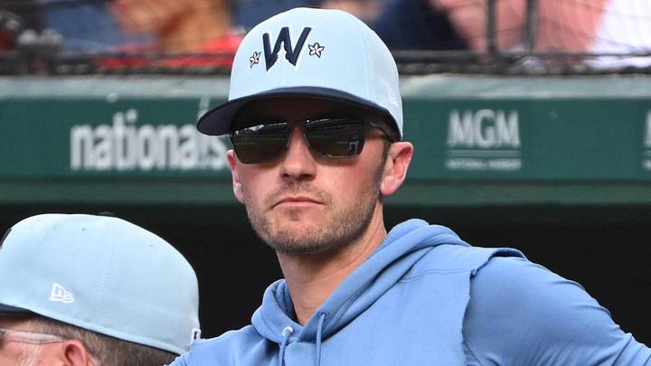 Washington Nationals manager Blake Butera Washington Nationals manager Blake Butera