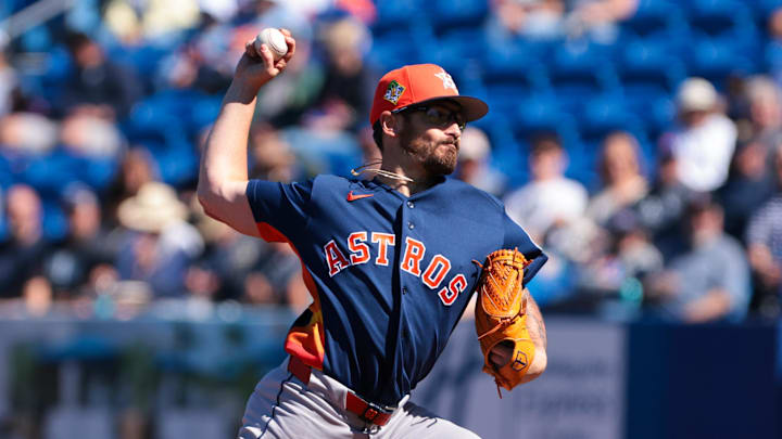 Houston Astros relief pitcher J.P. France.