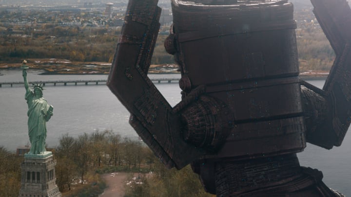Scene still from 20th Century Studios/Marvel Studios' THE FANTASTIC FOUR: FIRST STEPS. Photo courtesy of 20th Century Studios/Marvel Studios. © 2025 20th Century Studios / © and ™ 2025 MARVEL.