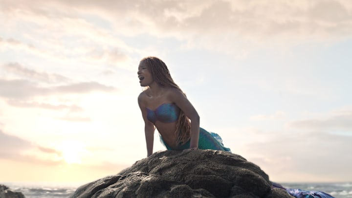 Halle Bailey as Ariel in Disney's live-action THE LITTLE MERMAID. Photo courtesy of Disney. © 2023 Disney Enterprises, Inc. All Rights Reserved.