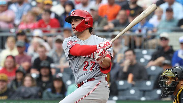 Sal Stewart and the Reds are road underdogs in Milwaukee.