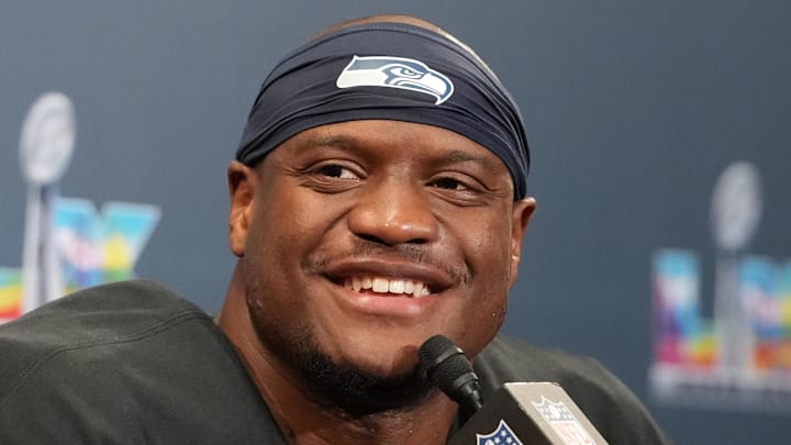 Seattle Seahawks running back Kenneth Walker III Seattle Seahawks running back Kenneth Walker III