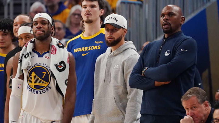 Stephen Curry missed the last four games of the Warriors' series against the Timberwolves.