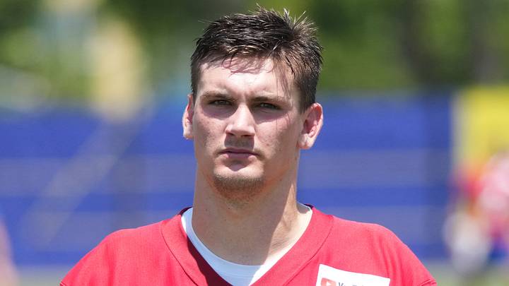 Los Angeles Rams quarterback Ty Simpson.