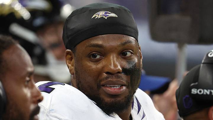Baltimore Ravens running back Derrick Henry. Mandatory Credit: Trevor Ruszkowski-Imagn Images Baltimore Ravens running back Derrick Henry. Mandatory Credit: Trevor Ruszkowski-Imagn Images