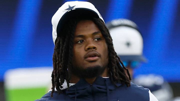 Dallas Cowboys running back Jaydon Blue Dallas Cowboys running back Jaydon Blue