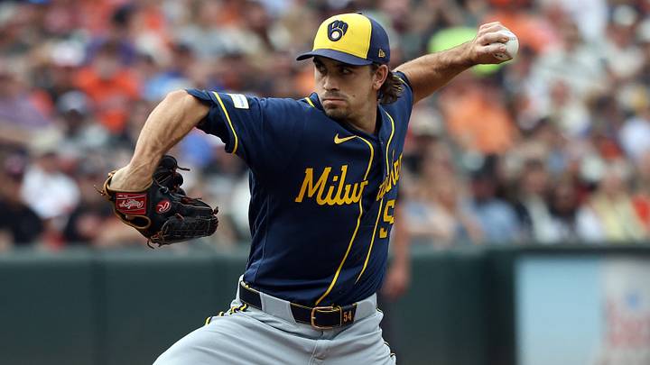 Sep 19, 2026; Baltimore, Maryland, USA; Milwaukee Brewers pitcher Robert Gasser (54) throws during the first inning against the Baltimore Orioles at Oriole Park at Camden Yards. Mandatory Credit: Daniel Kucin Jr.-Imagn Images Sep 19, 2026; Baltimore, Maryland, USA; Milwaukee Brewers pitcher Robert Gasser (54) throws during the first inning against the Baltimore Orioles at Oriole Park at Camden Yards. Mandatory Credit: Daniel Kucin Jr.-Imagn Images