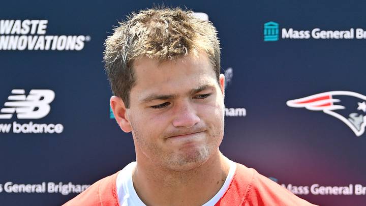 New England Patriots quarterback Drake Maye New England Patriots quarterback Drake Maye