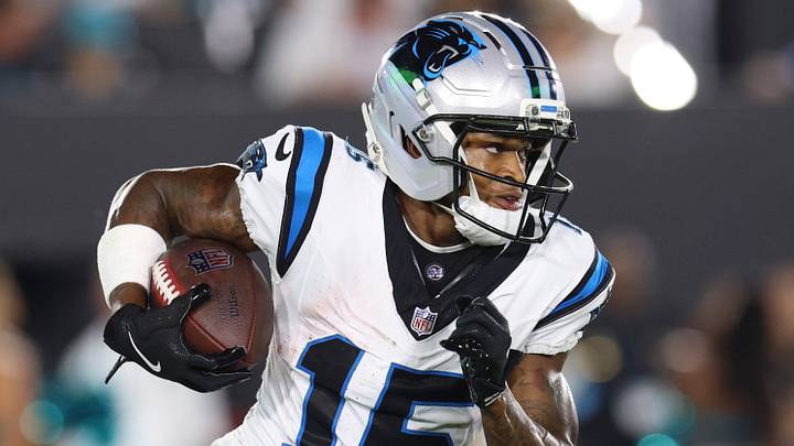 Carolina Panthers wide receiver Jimmy Horn Jr. Carolina Panthers wide receiver Jimmy Horn Jr.