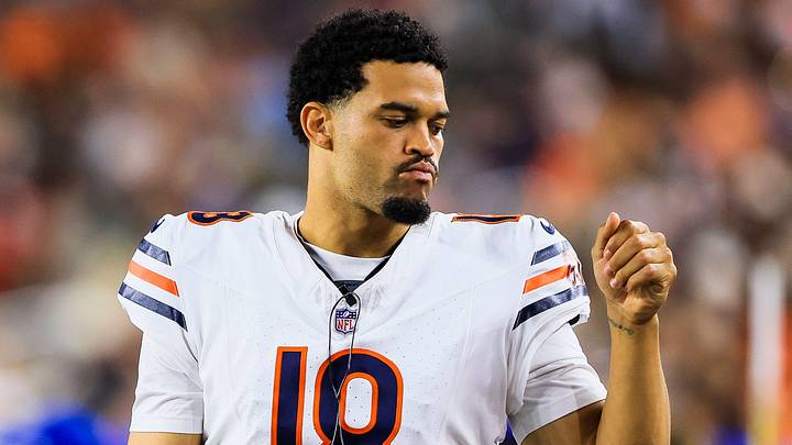 Chicago Bears quarterback Caleb Williams
