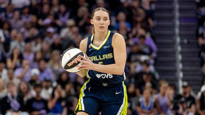 Paige Bueckers and the Wings are home favorites against the Sky. Paige Bueckers and the Wings are home favorites against the Sky.