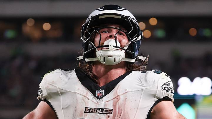 Philadelphia Eagles running back Carson Steele Philadelphia Eagles running back Carson Steele