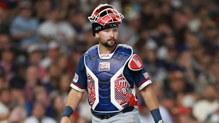 Team USA catcher Cal Raleigh