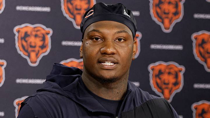 Chicago Bears defensive lineman Gervon Dexter Sr. 