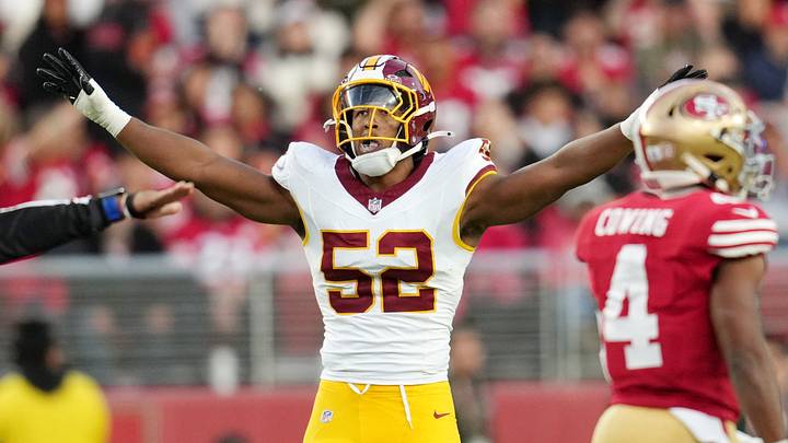 Washington Commanders linebacker Sonny Styles Washington Commanders linebacker Sonny Styles
