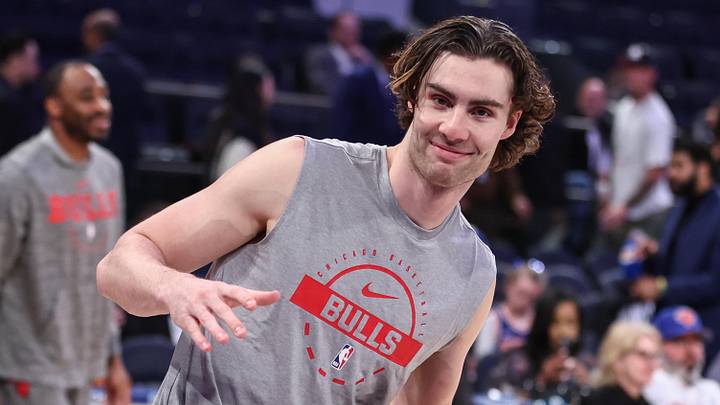 Apr 3, 2026; New York, New York, USA; Chicago Bulls guard Josh Giddey (3) warms up prior to the game against the New York Knicks at Madison Square Garden. Mandatory Credit: Wendell Cruz-Imagn Images Apr 3, 2026; New York, New York, USA; Chicago Bulls guard Josh Giddey (3) warms up prior to the game against the New York Knicks at Madison Square Garden. Mandatory Credit: Wendell Cruz-Imagn Images