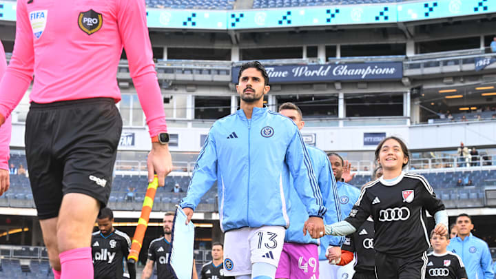 Thiago Martins of NYCFC Thiago Martins of NYCFC