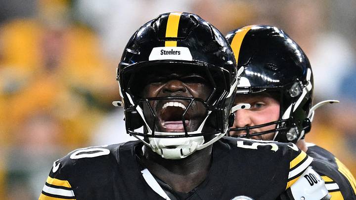 Pittsburgh Steelers linebacker Jamin Davis Pittsburgh Steelers linebacker Jamin Davis